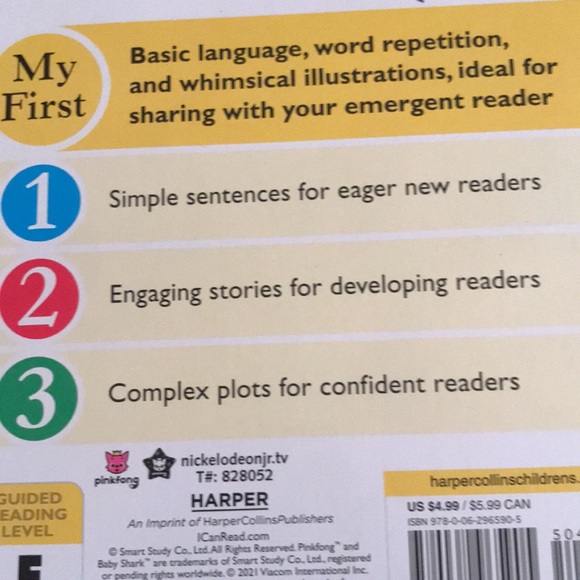 Books- Set of 3 My First I Can Read Books - Picture 4 of 10